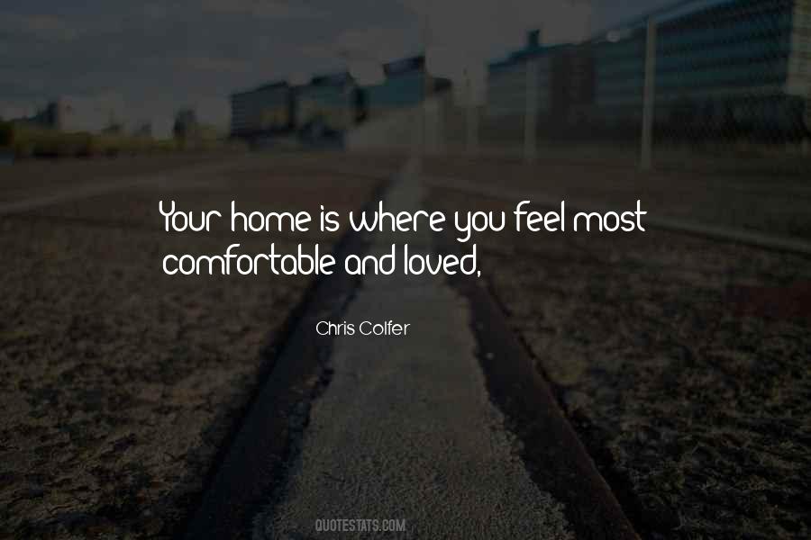 Where Is Your Home Quotes #1299448