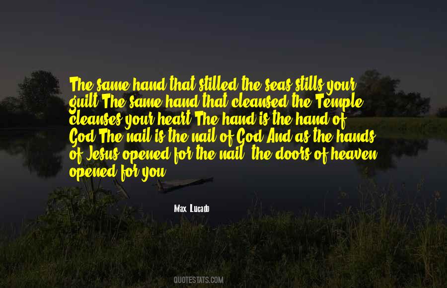 Jesus Hands Quotes #1618930