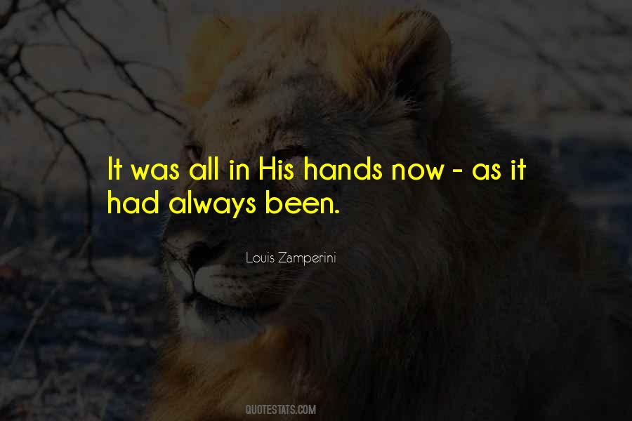 Jesus Hands Quotes #1706970