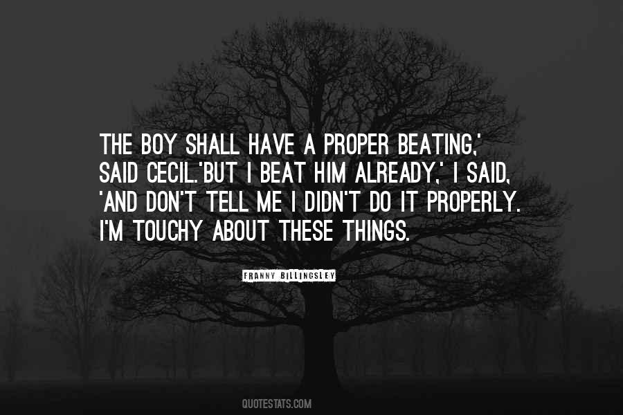 Best Touchy Quotes #1249195