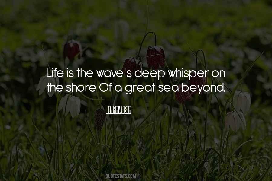 Quotes About The Deep Sea #461070