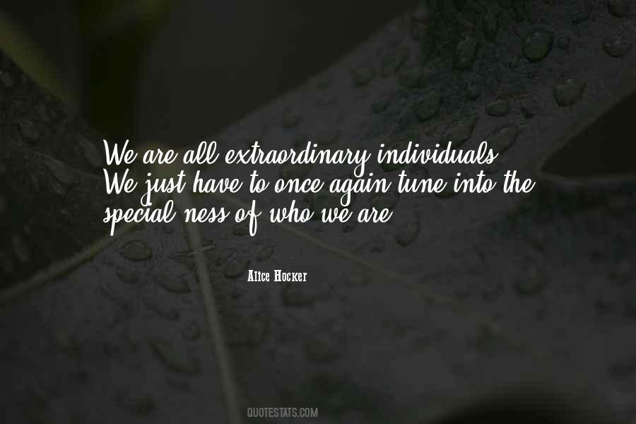 We Are All Special Quotes #94530