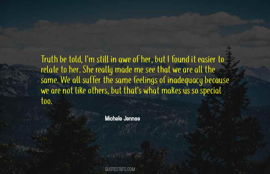 We Are All Special Quotes #986111