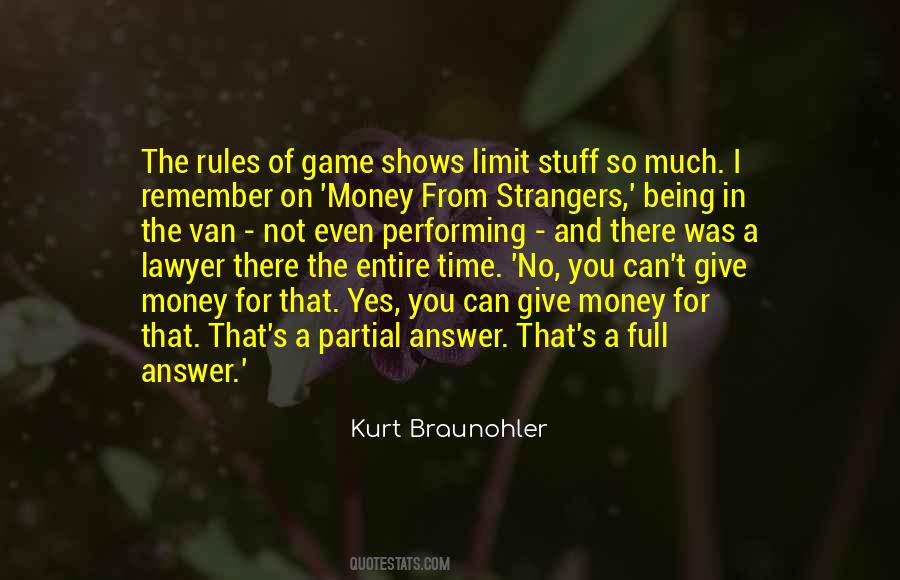 The Rules Of The Game Quotes #1236826