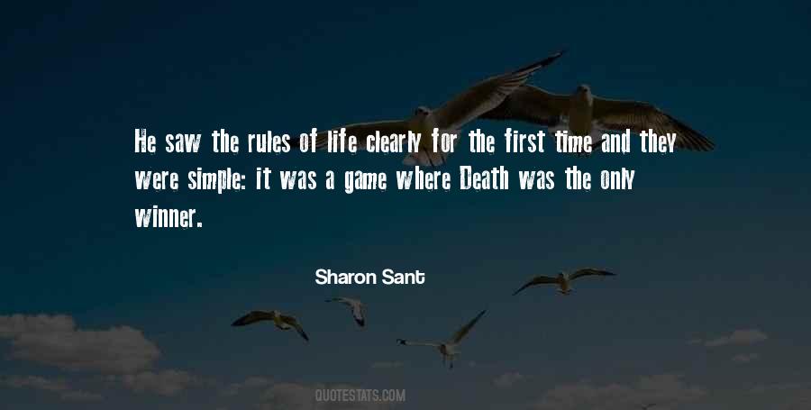 The Rules Of The Game Quotes #321261