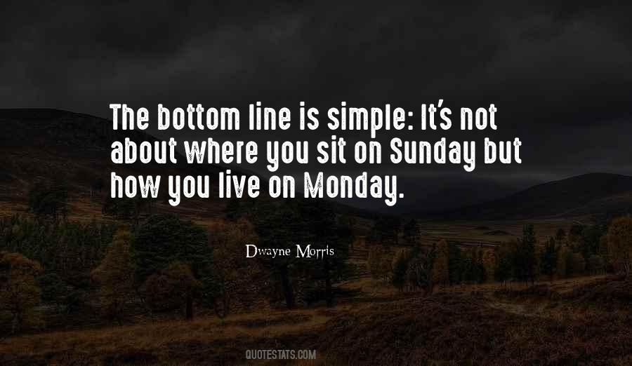 Sunday Simple Quotes #65349
