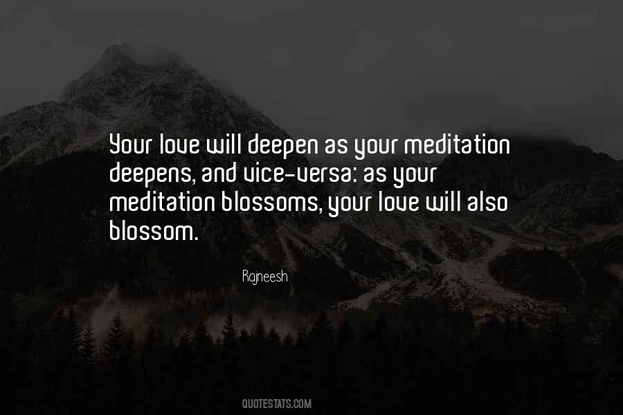 Meditation Love Quotes #1127474