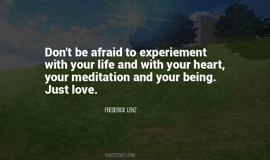 Meditation Love Quotes #1173670