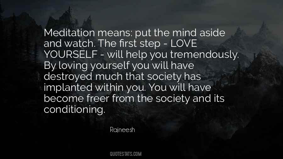 Meditation Love Quotes #956840