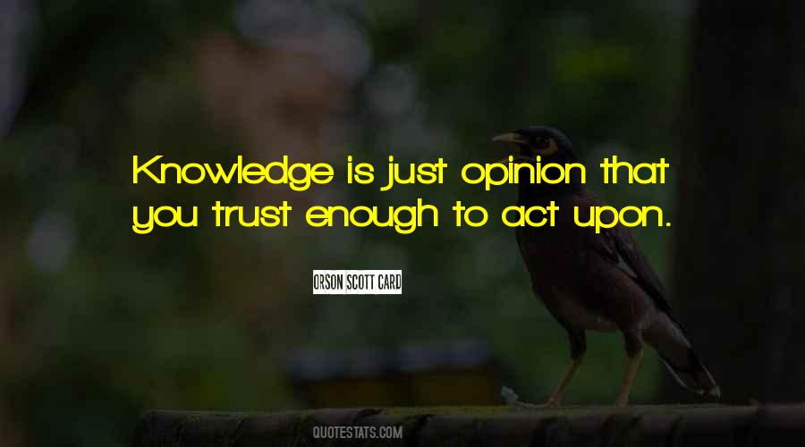 Trust More In Yourself Quotes #19495