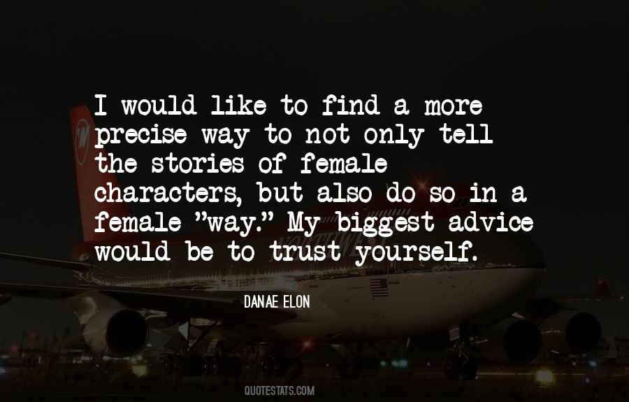 Trust More In Yourself Quotes #438768
