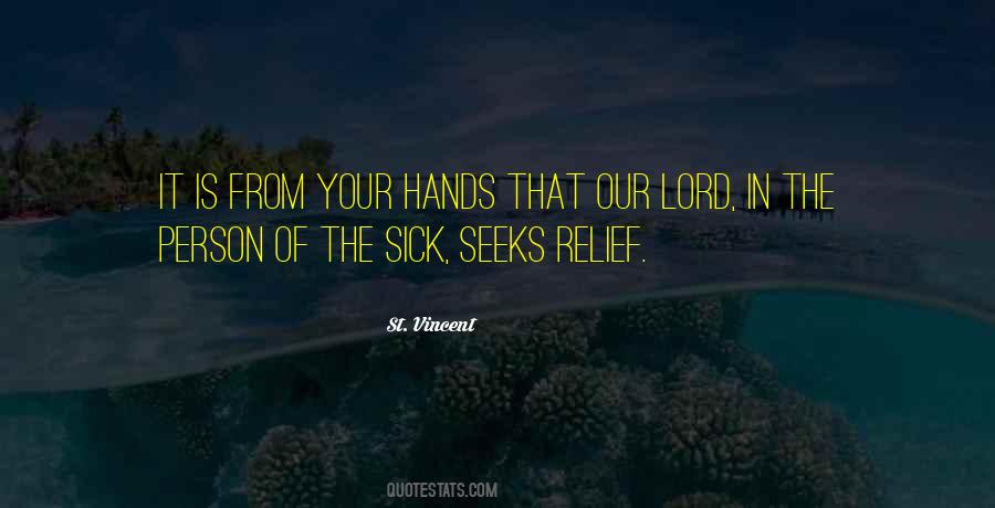 Sick Relief Quotes #1541485