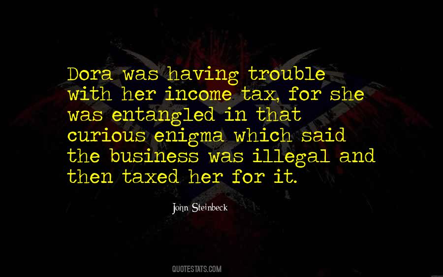 Quotes About Trouble In Business #870721