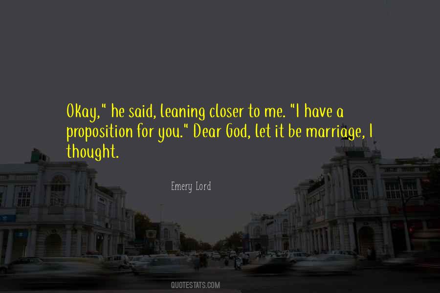 Dear Lord Quotes #703336