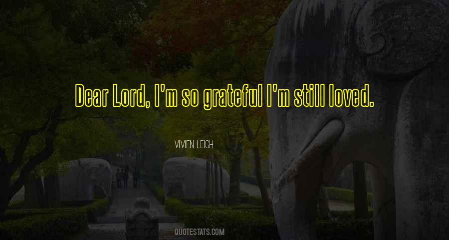 Dear Lord Quotes #70880