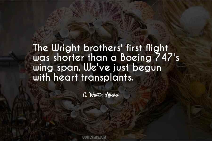 Wright Brother Quotes #347223