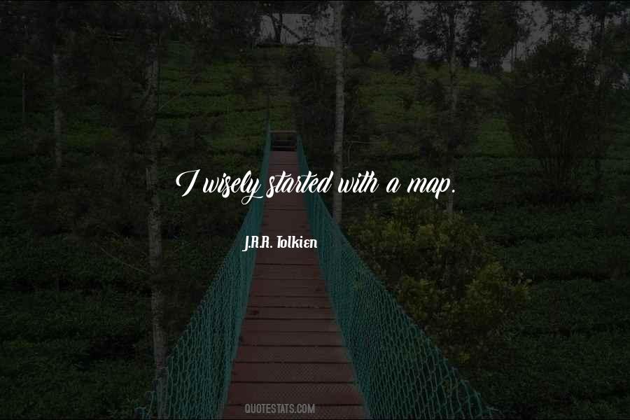 Map With Quotes #580401