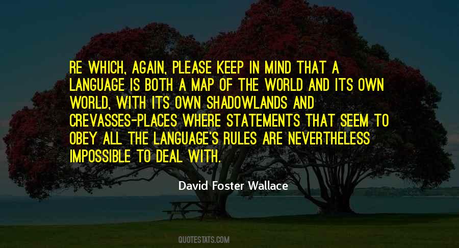 Map With Quotes #930762