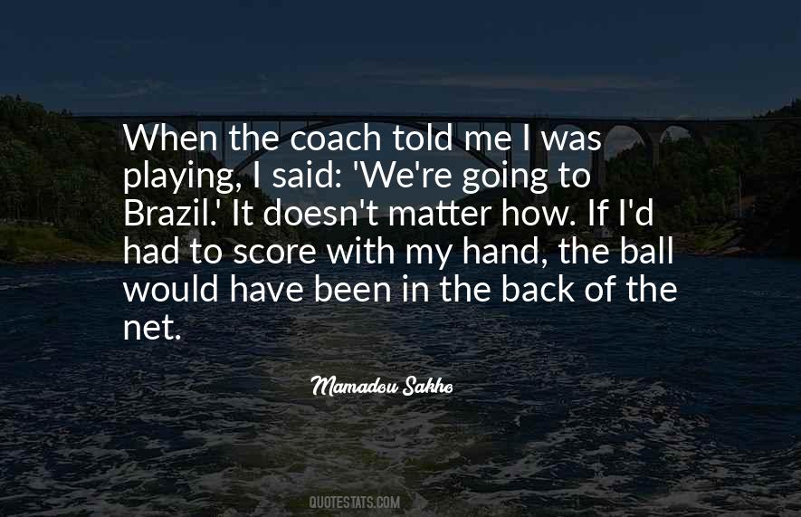 Back Of The Net Quotes #854972