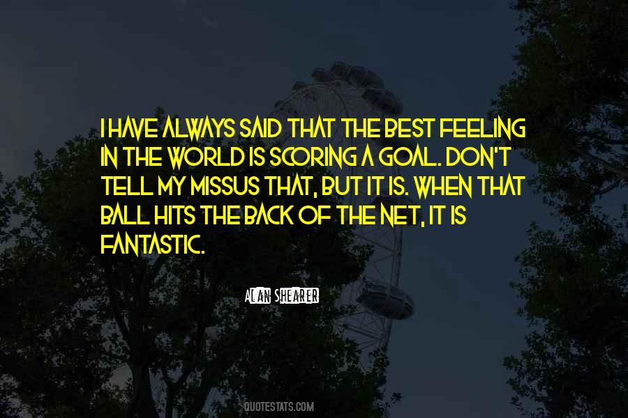 Back Of The Net Quotes #986647