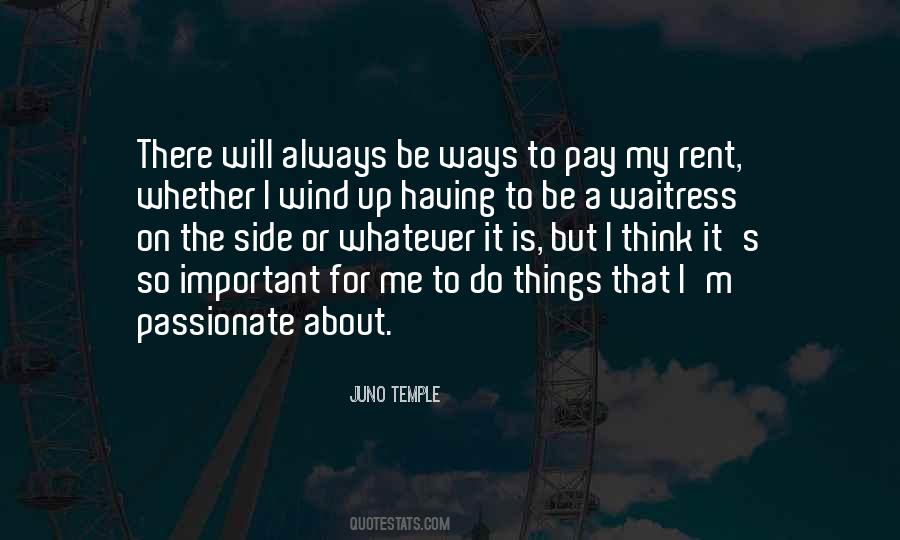 Important For Me Quotes #1213544