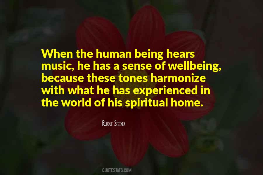 Spiritual Wellbeing Quotes #1561897