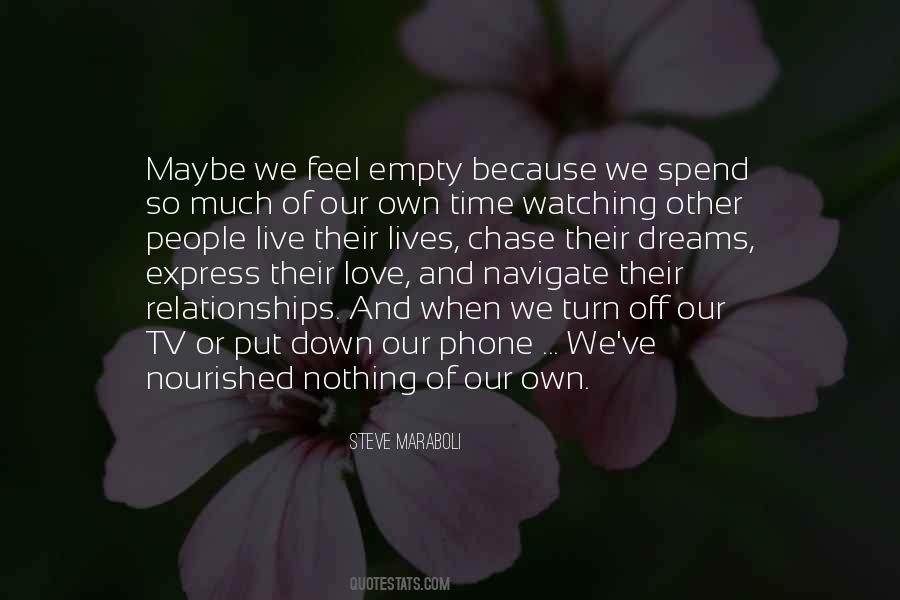 Empty Time Quotes #1234675
