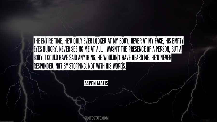 Empty Time Quotes #1235947