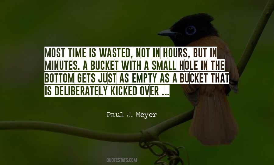 Empty Time Quotes #1258901