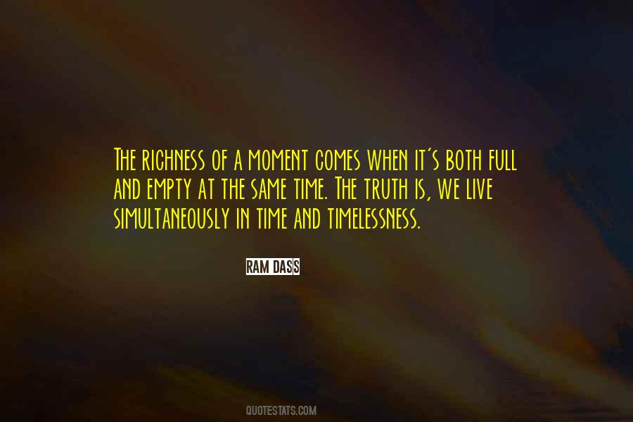 Empty Time Quotes #1815468