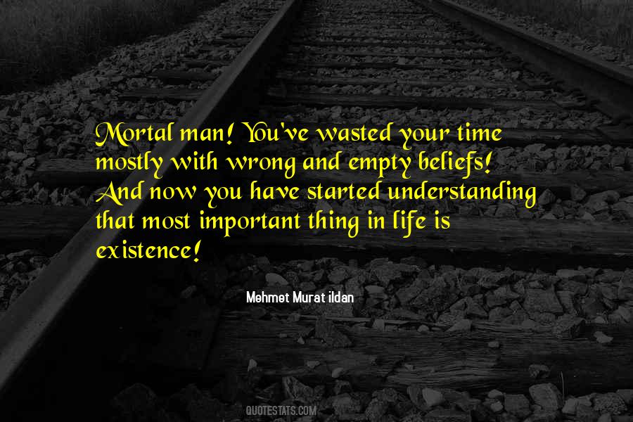 Empty Time Quotes #489416