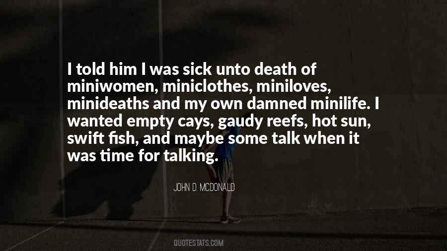 Empty Time Quotes #524581