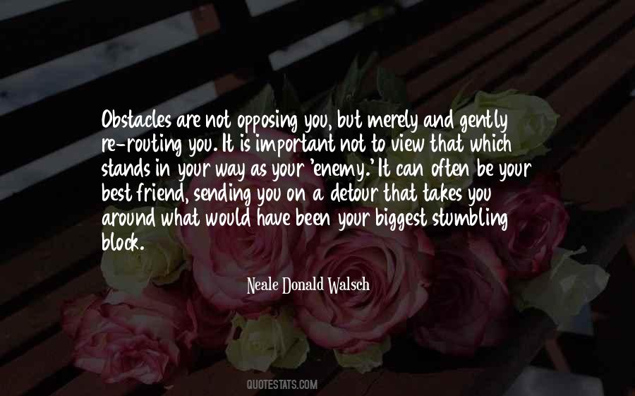 Obstacles In Your Way Quotes #383933
