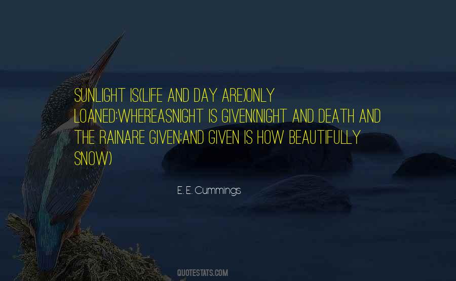 Snow Night Quotes #755613