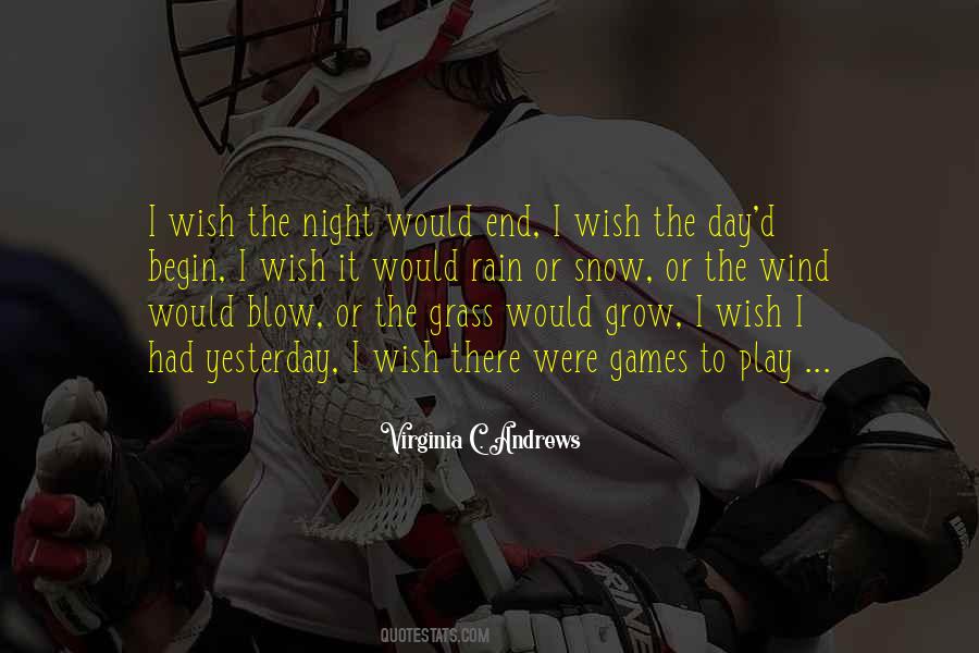 Snow Night Quotes #893509
