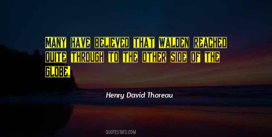 Walden By Thoreau Quotes #449656