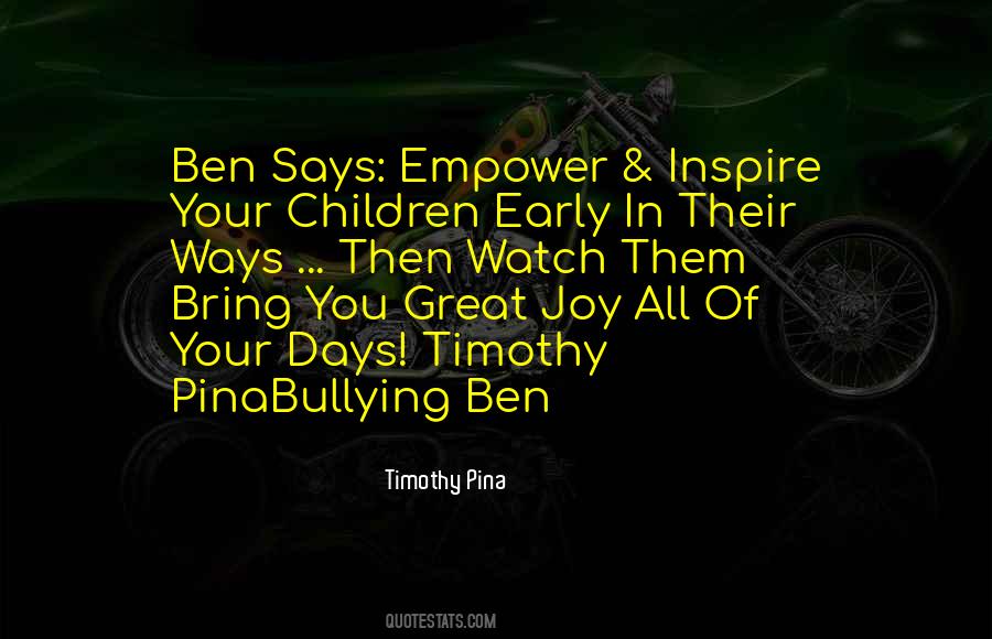 Children Bring Joy Quotes #109483