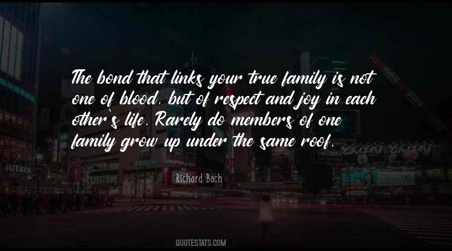 Sometimes Family Is Not Blood Quotes #783167