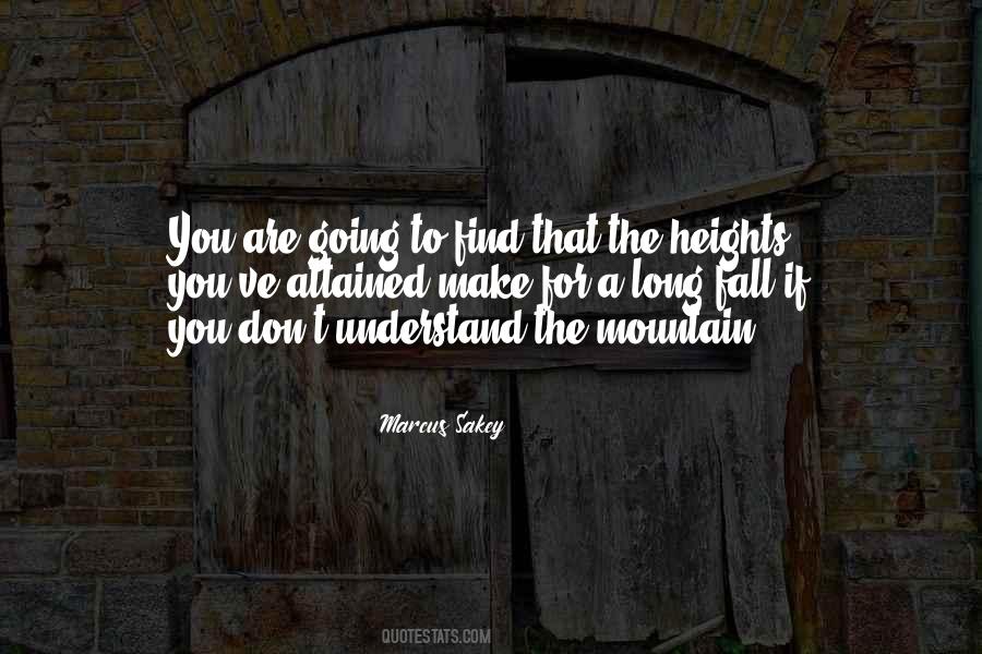 Fall Mountain Quotes #1159639