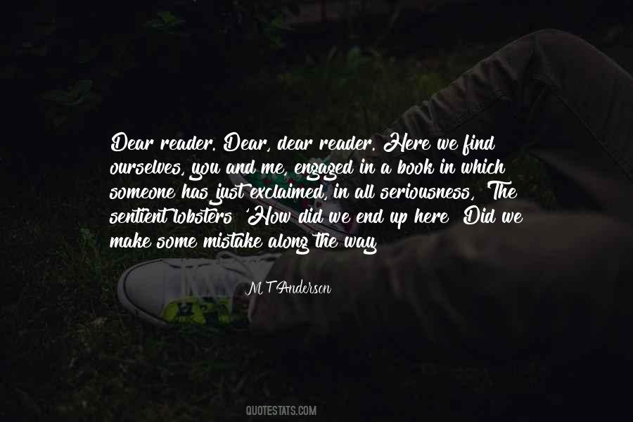 Dear Reader Quotes #1620179