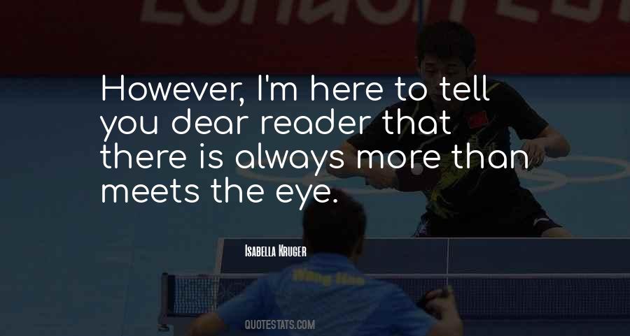 Dear Reader Quotes #676595