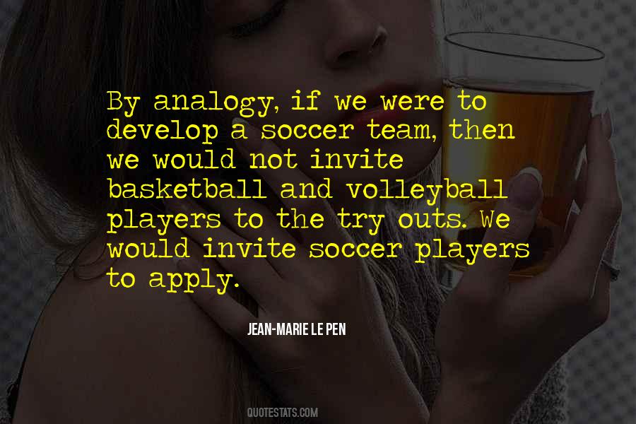 Team Soccer Quotes #1512277