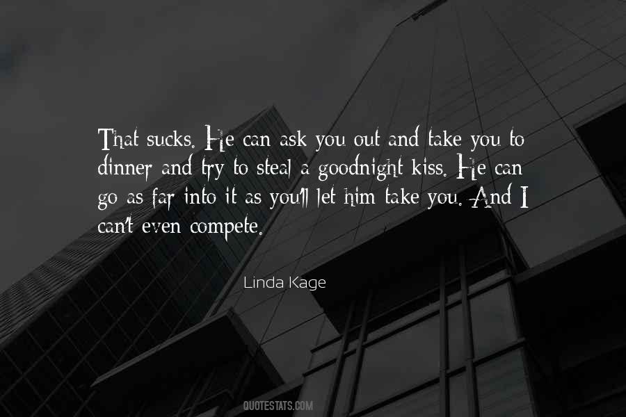 Kiss Goodnight Quotes #730496