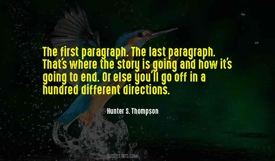 Go In Different Directions Quotes #1632088