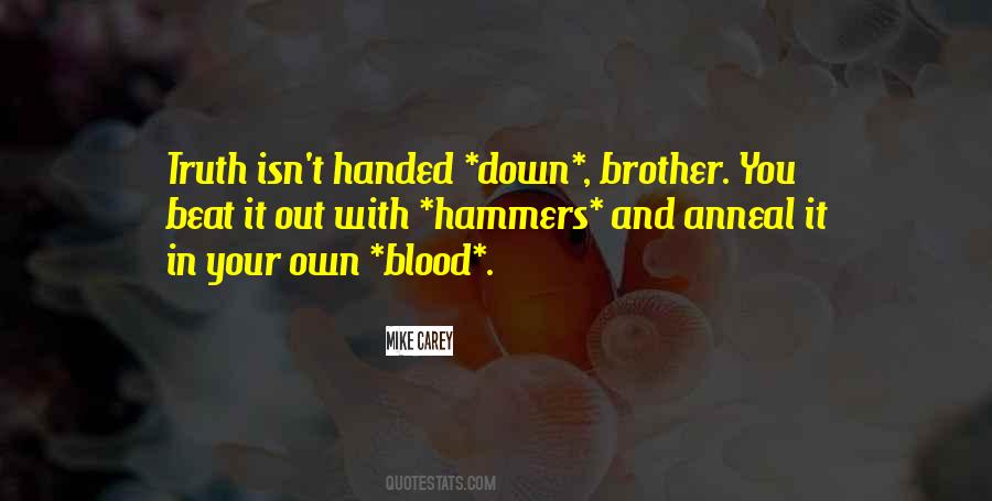 Brother Blood Quotes #766272