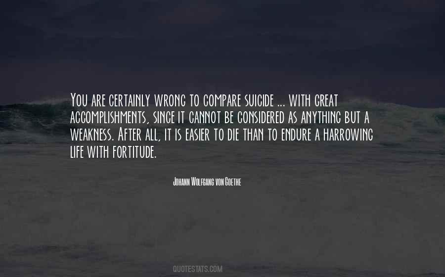Weakness Life Quotes #1358861