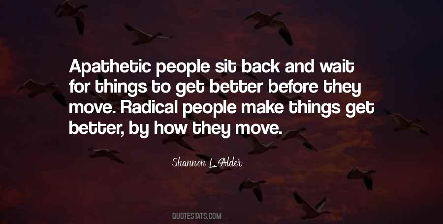 Back To Things Quotes #267960