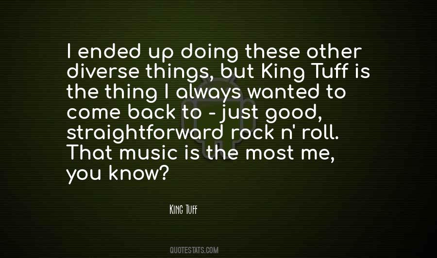 Back To Things Quotes #401496