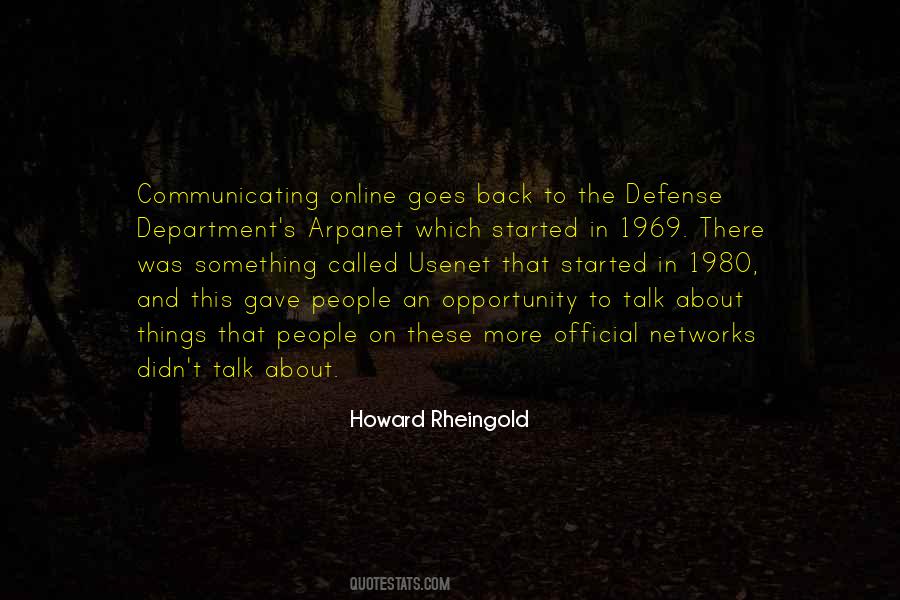 Back To Things Quotes #415335