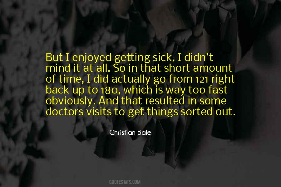 Back To Things Quotes #654769